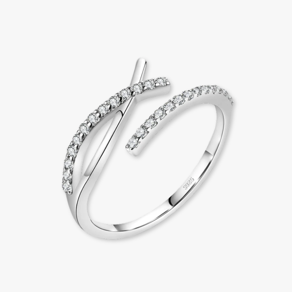 Bague Croisée - Ajustable