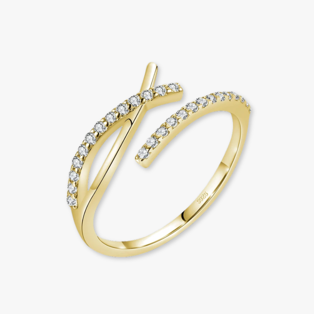 Bague Croisée - Ajustable