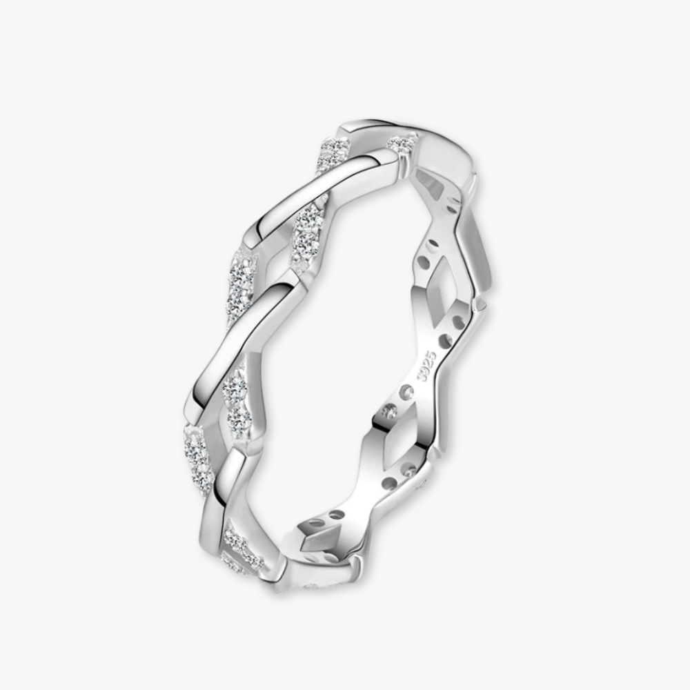 Bague Zigzag