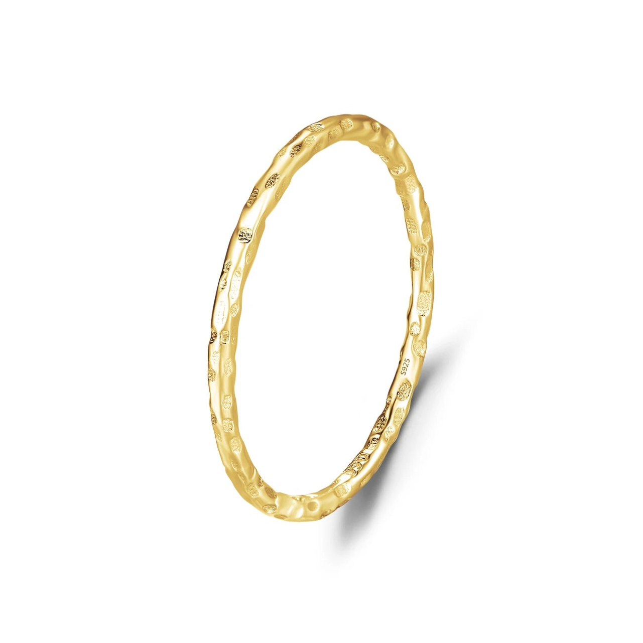 925 Sterling Silver Simple Fashion Stackable Ring Classic Wave Geometric Exquisite Finger Rings for Women Party Jewelry